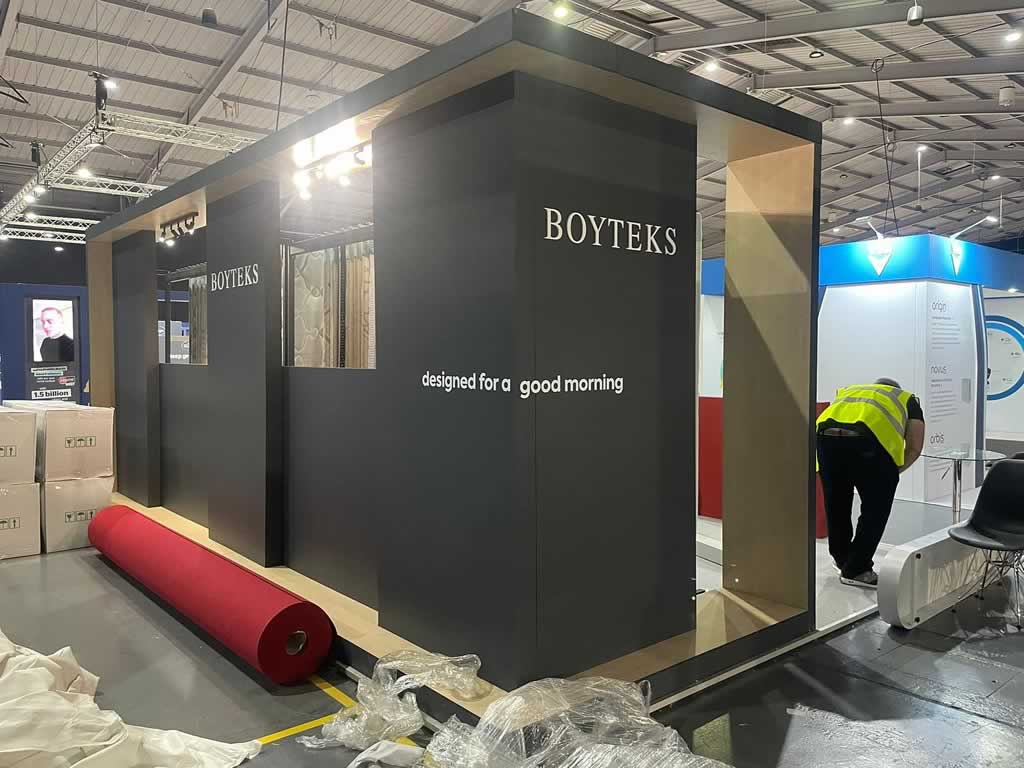 Boteks at the Bedshow at Telford International Arena 2024
