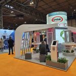 Oyak exhibition stand at UK Construction Week 2024