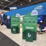 Bright software exhibition stand