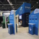 Bright software exhibition stand