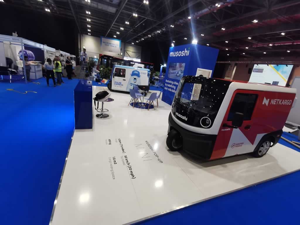 Musoshi exhibition stand