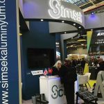 Simsek Aluminium exhibition stand at London Build Show 2022