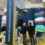 Simsek Aluminium exhibition stand at London Build Show 2022