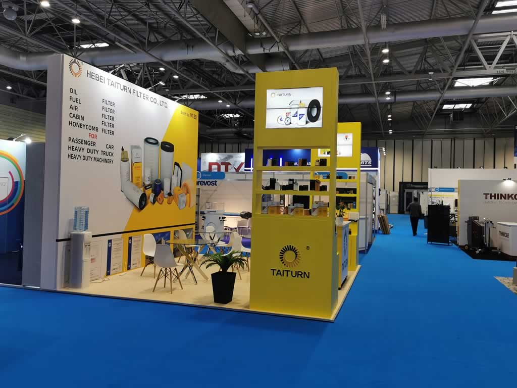 Taiturn Filters exhibition stand at Automechanika 2023