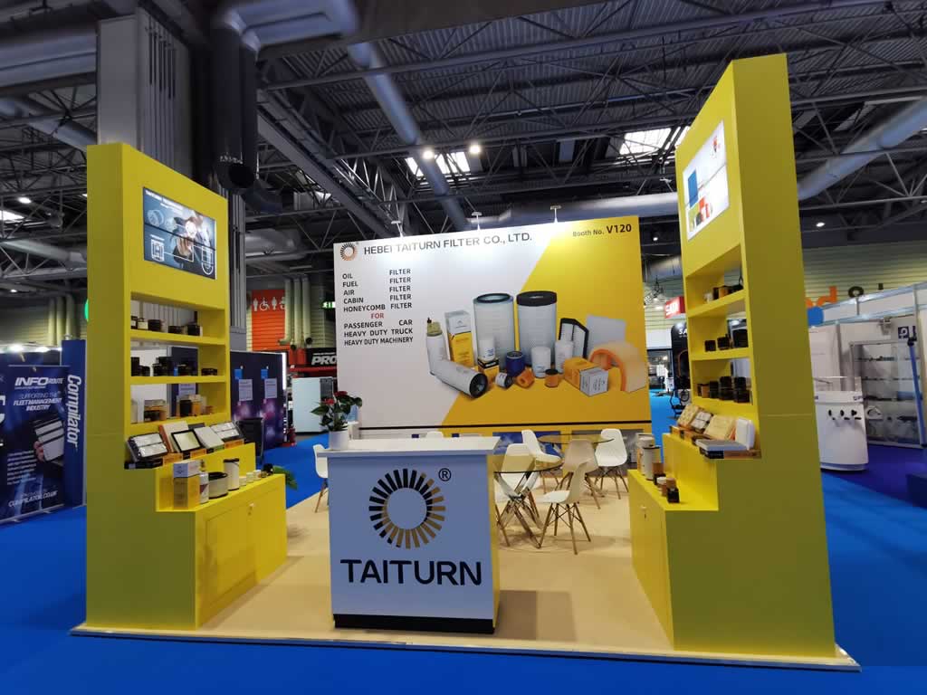 Taiturn Filters exhibition stand at Automechanika 2023