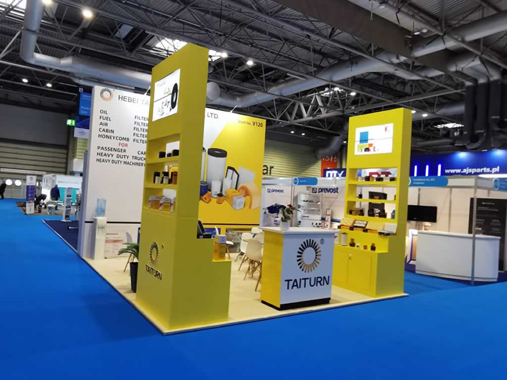 Taiturn Filters exhibition stand at Automechanika 2023