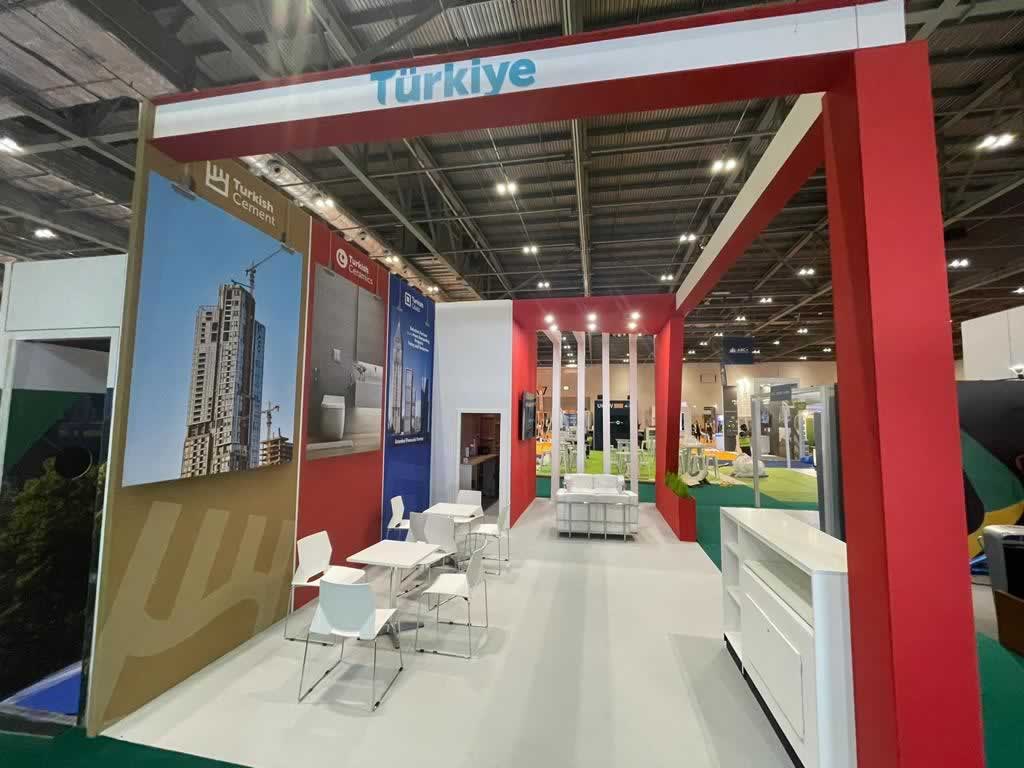 Turkish Ceramics trade stand UKCW 2023