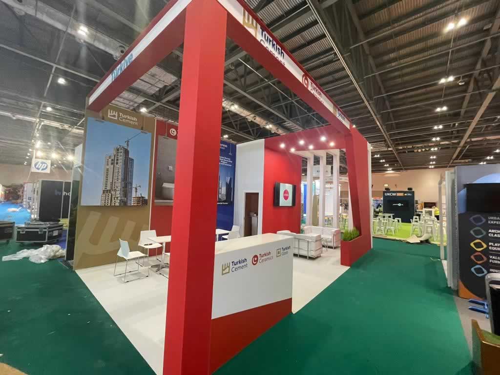 Turkish Ceramics trade stand UKCW 2023